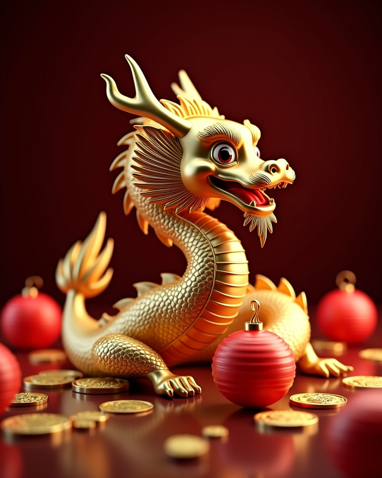 Dragon's Gold pokie at Royal Reels